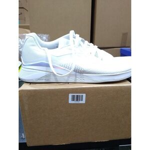 Reebok Womens Nano X4Sneaker , Footwear White/Cold Grey 1/Silver Metallic , 7.5